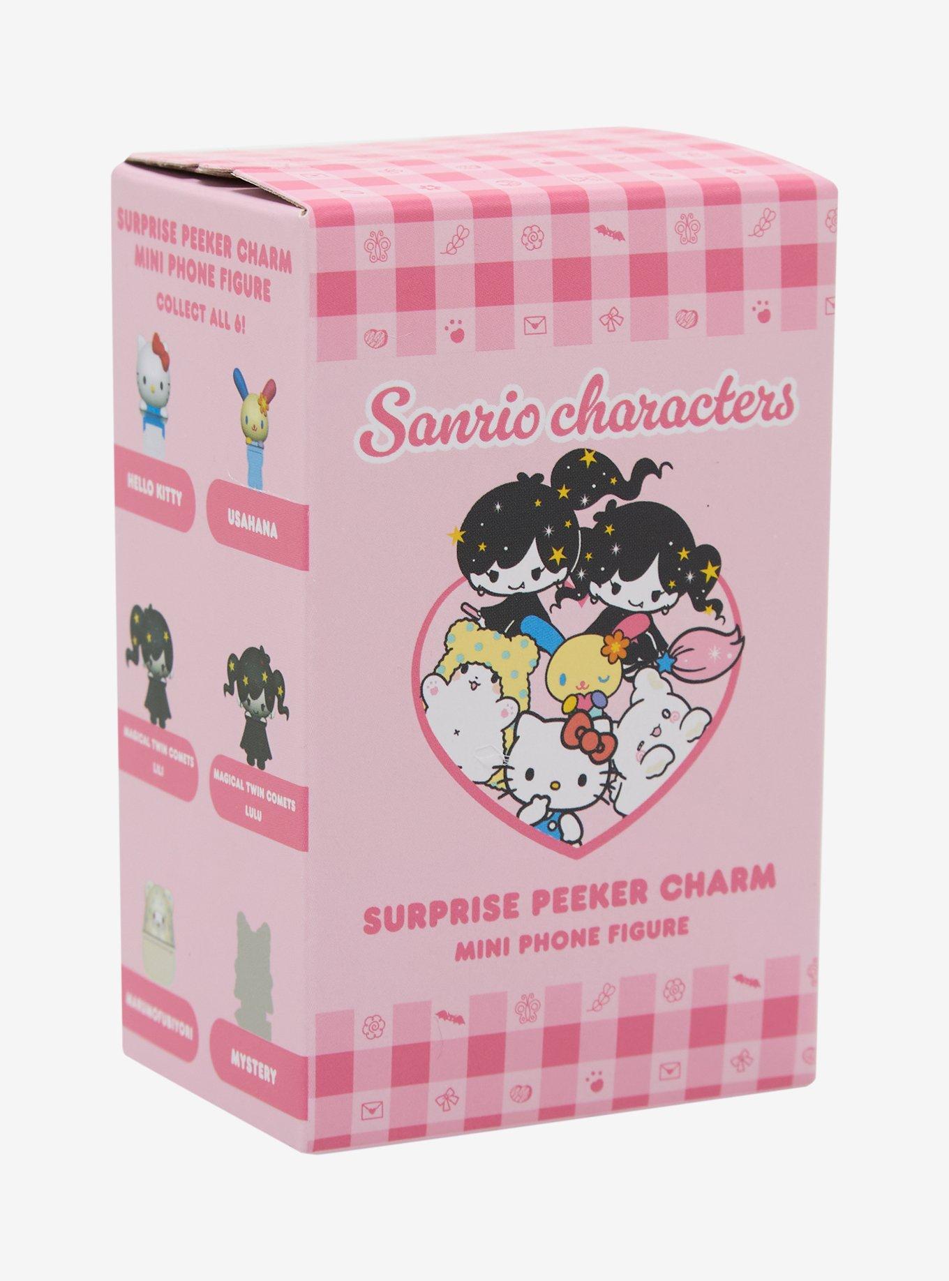 Charm mini de personajes Sanrio en caja sorpresa