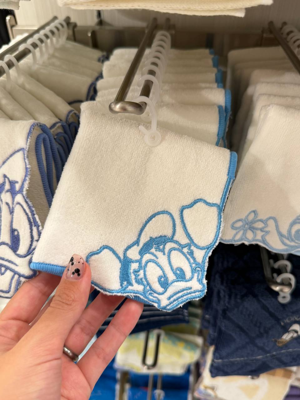 Toalla de Rostro Donald Duck Azul