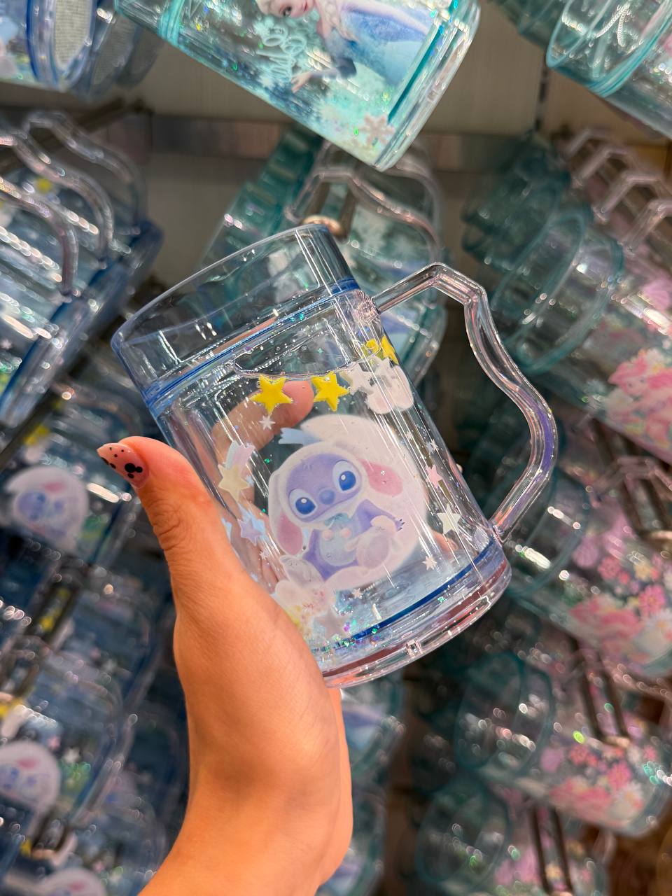 Vaso Stitch Transparente Disney
