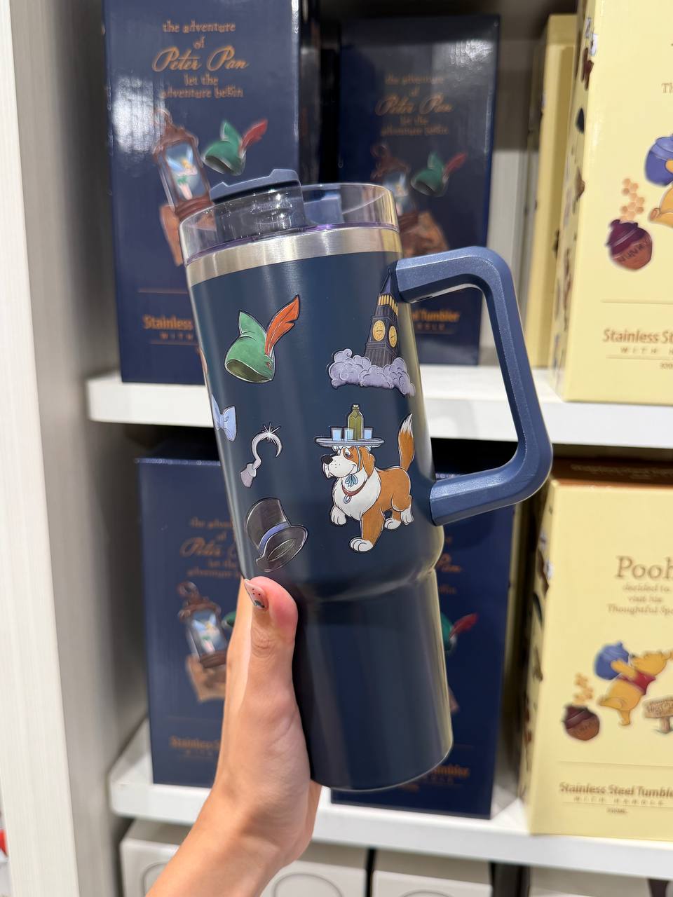 Vaso Peter Pan Azul con Asa Disney