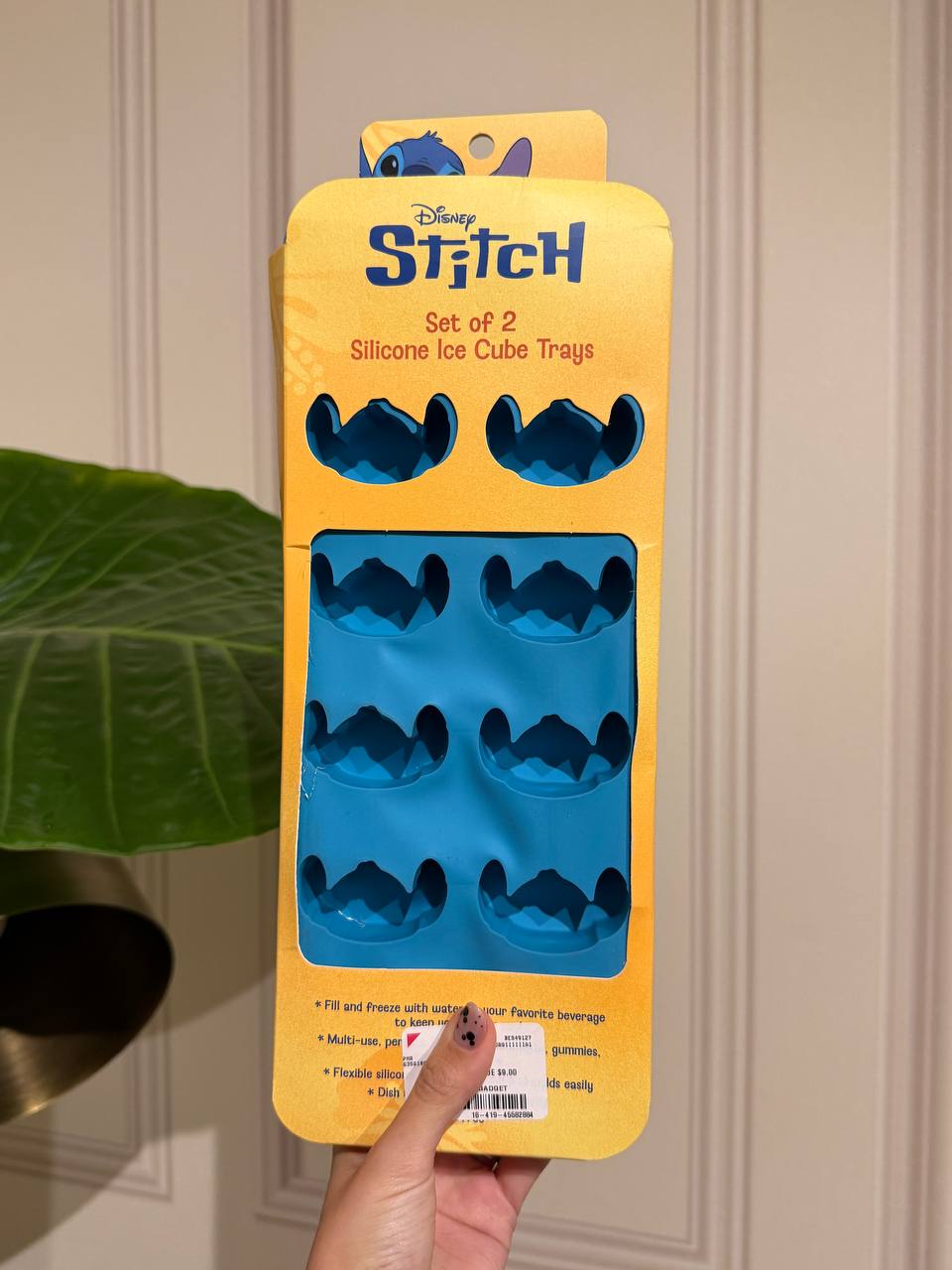 Set de Bandejas de Hielo Stitch Disney