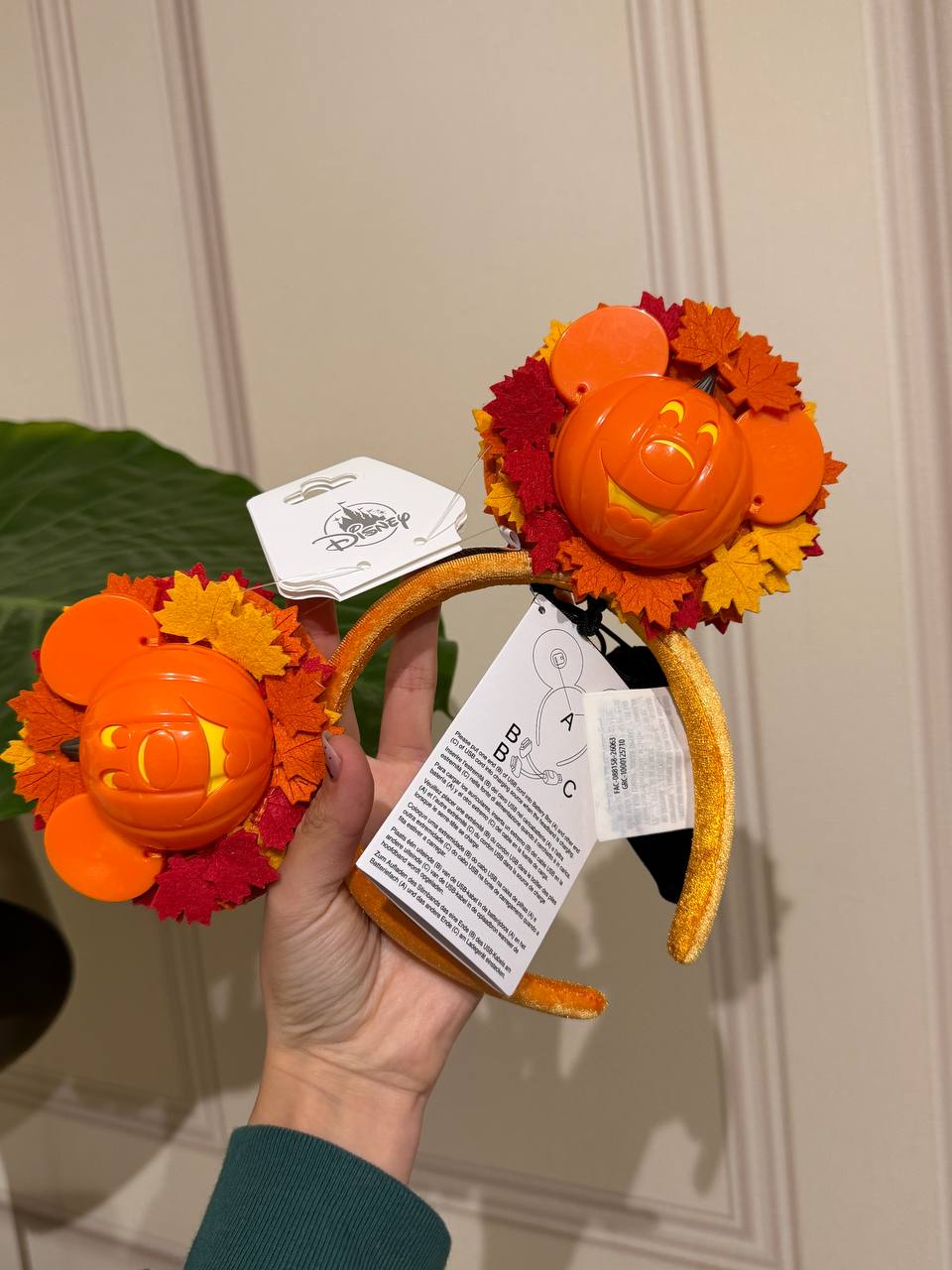 Accesorio de Pelo Mickey Halloween con Luces