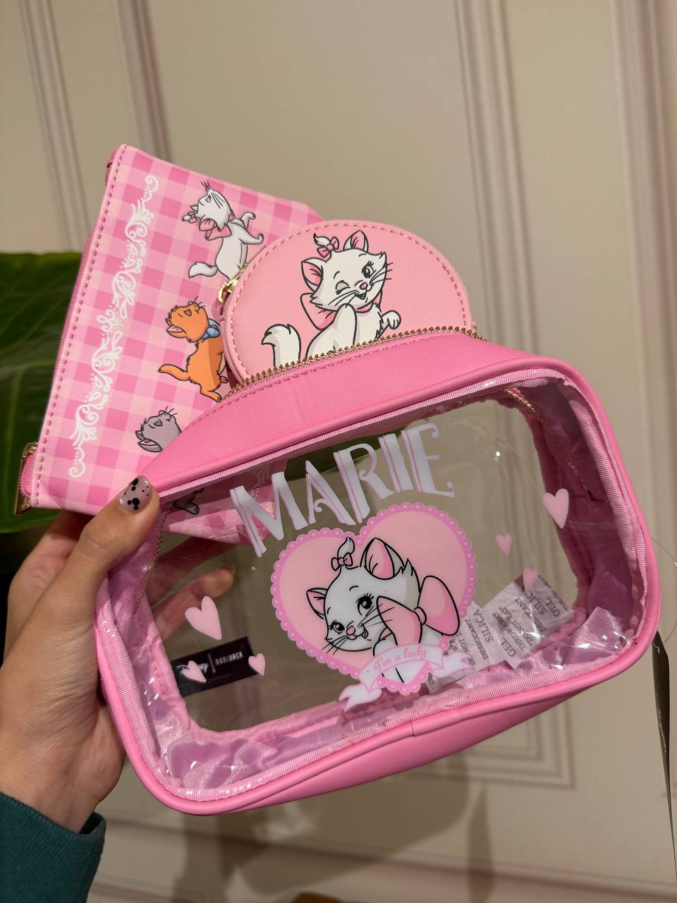 Set de Estuches Marie Rosados
