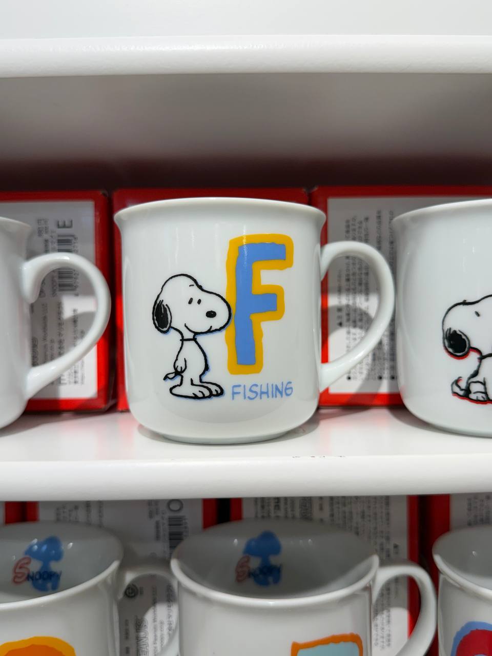 Tazón Snoopy Inicial F Fishing