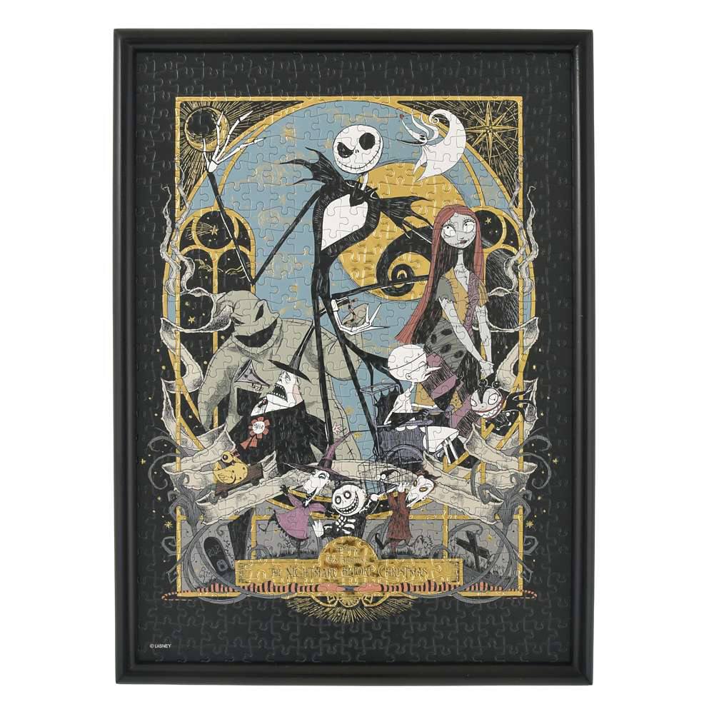 Puzzle Jack Skellington y Sally Enmarcado