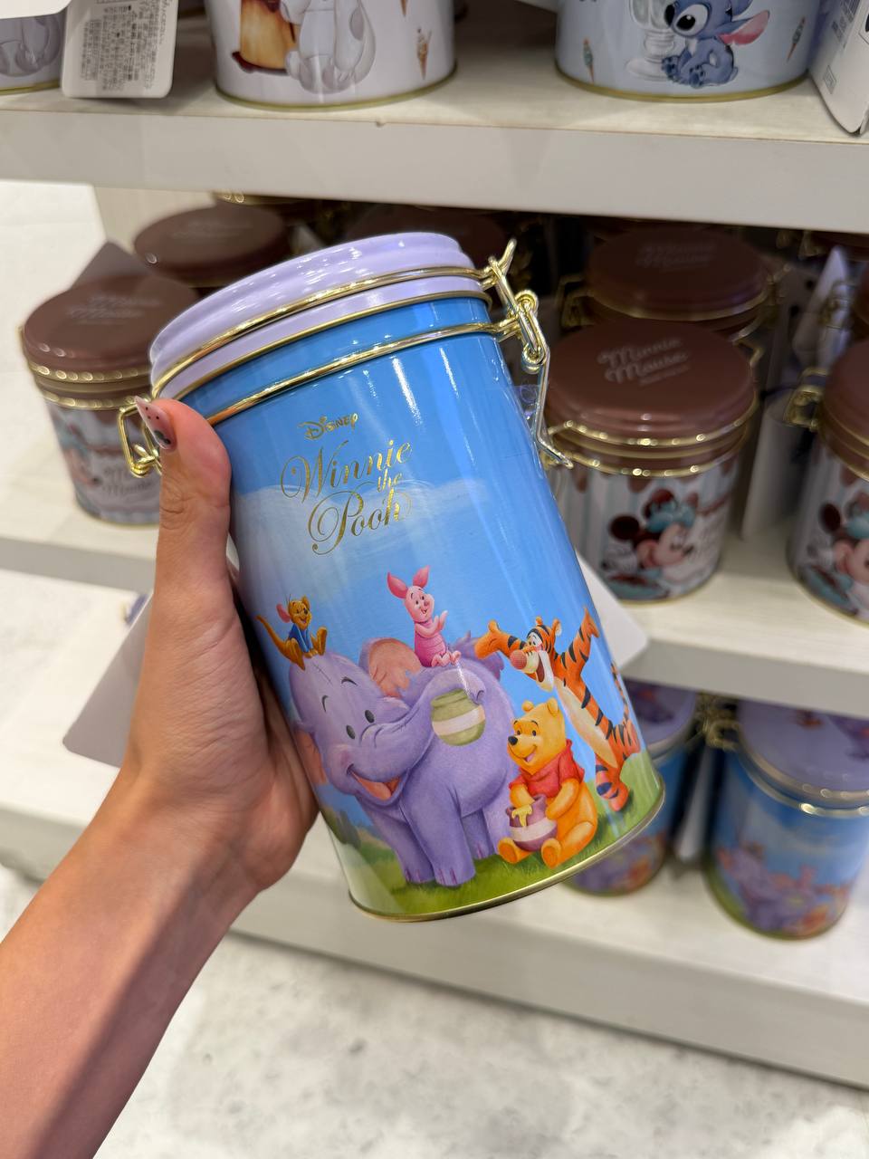 Caja Metálica Winnie the Pooh y Amigos