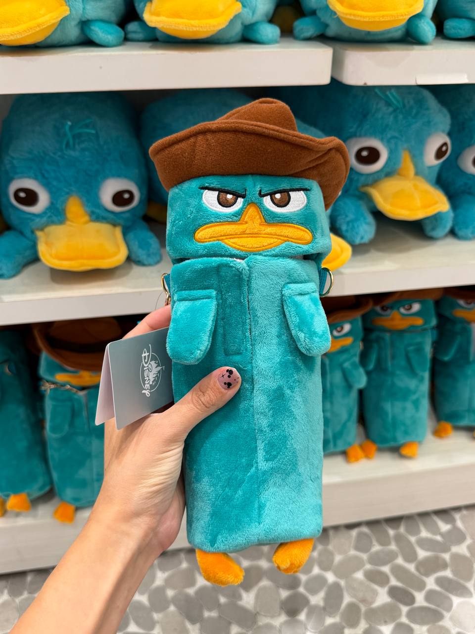 Cartera Crossbody de Peluche Perry Disney