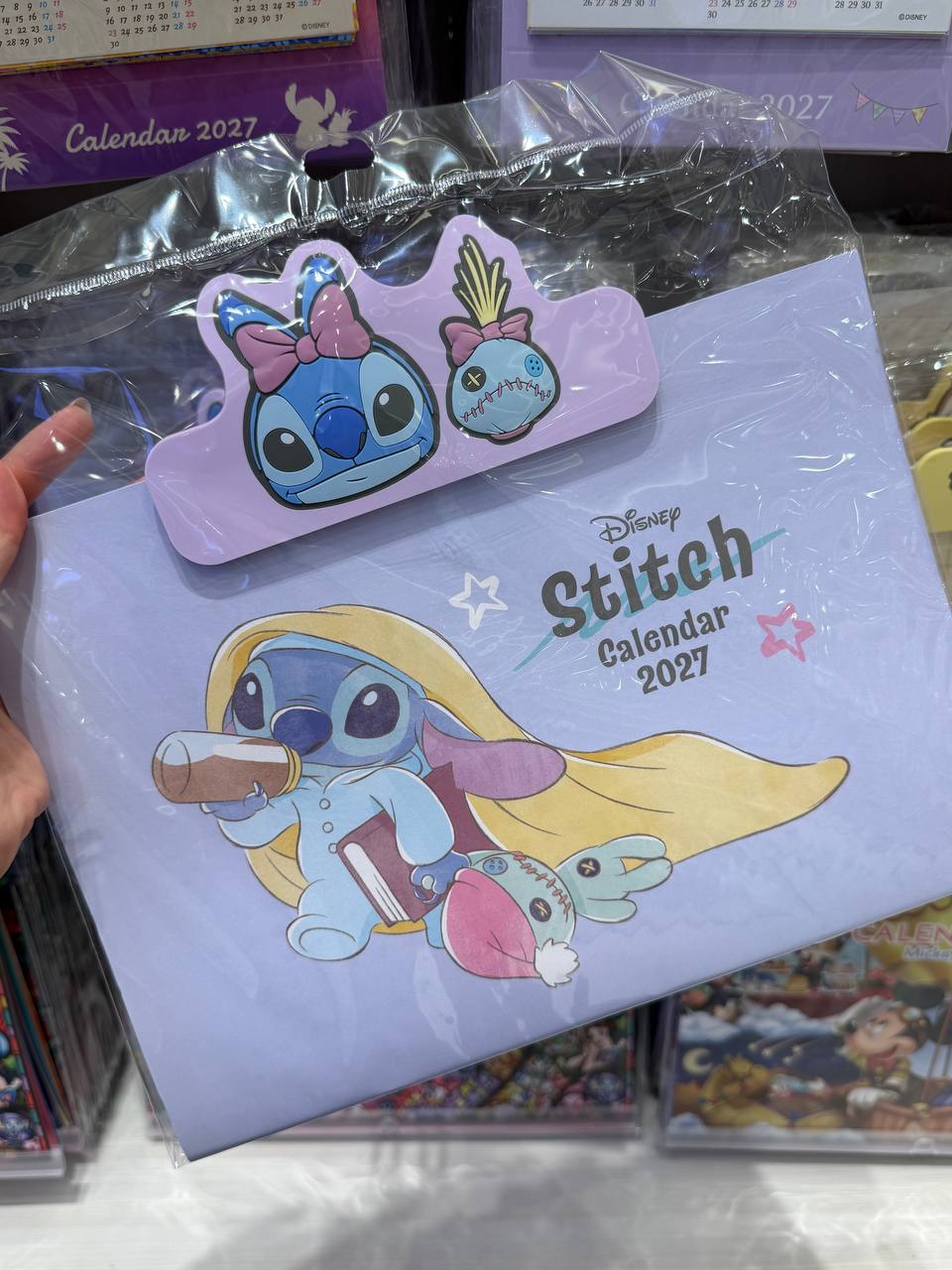 Calendario Stitch para el Refri 2027
