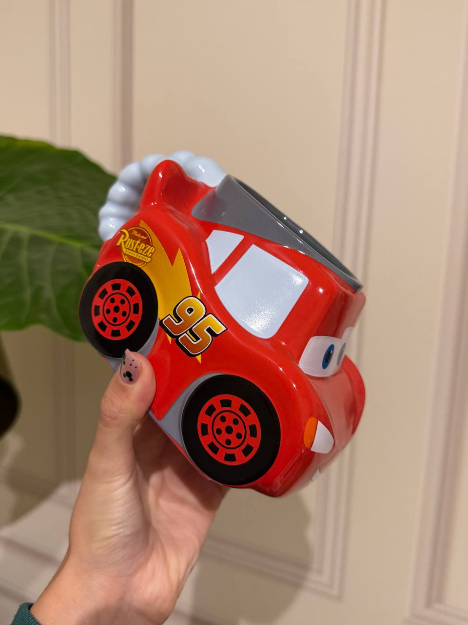 Tazón Rayo McQueen Rojo Cars