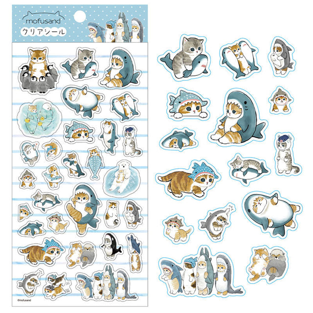 Stickers transparentes mofusand