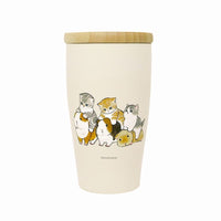 Vaso Mofusand con tapa de madera 350 ml