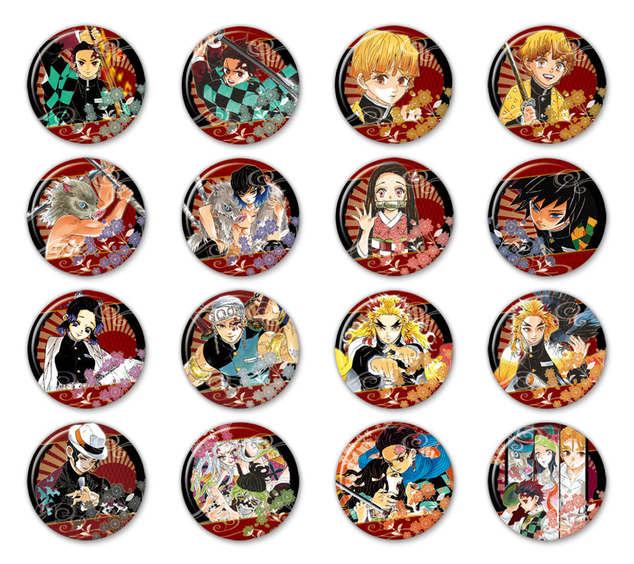 Chapita coleccionable Demon Slayer: Kimetsu no Yaiba (16 diseños)