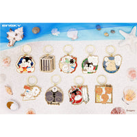 Chiikawa: colección de llaveros metálicos (caja de 9)