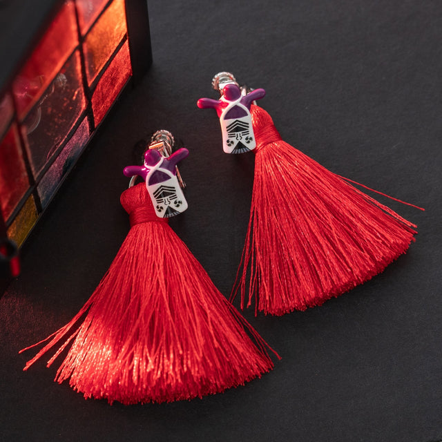 Aros con borlas Spirited Away Kasuga-sama