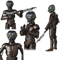 MAFEX 4-LOM de Star Wars