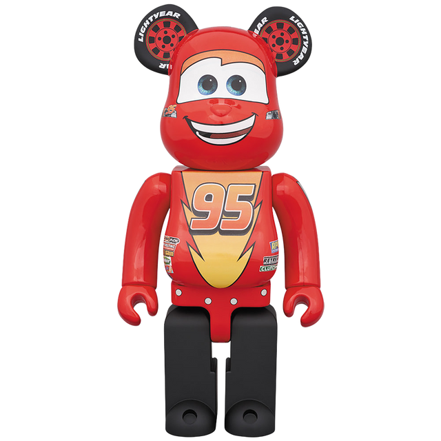 Figura BE@RBRICK Lightning McQueen 1000%