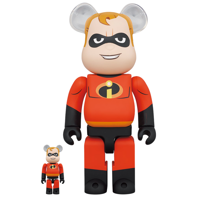 Figura BE@RBRICK Mr. Incredible 100% y 400%