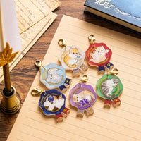 Charm acrílico Mofusand estilo sello de lacre (6 diseños)