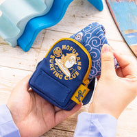 Mofusand BOARD SHARK! Mochila mini y bolsa azul marino