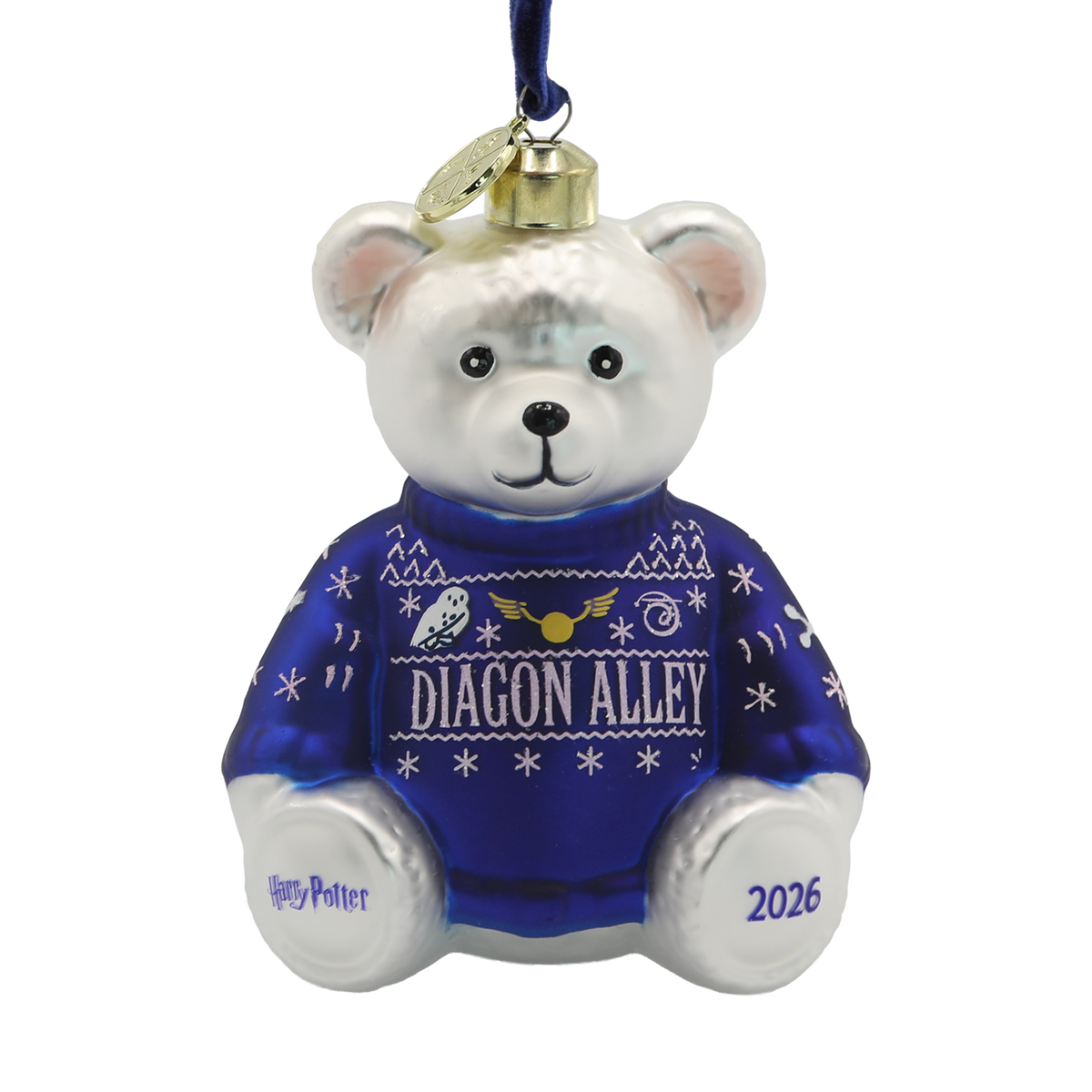 Adorno Oso Navideño Diagon Alley