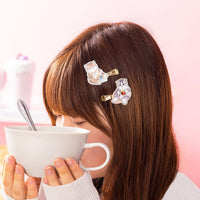 Clip para flequillo mofusand para comer ramen