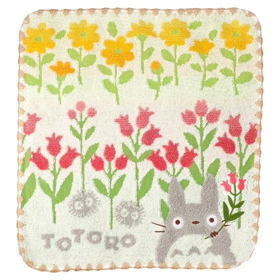 Toalla de manos Mi vecino Totoro Flores silvestres