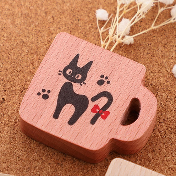 Imán de madera Jiji - Kiki's Delivery Service