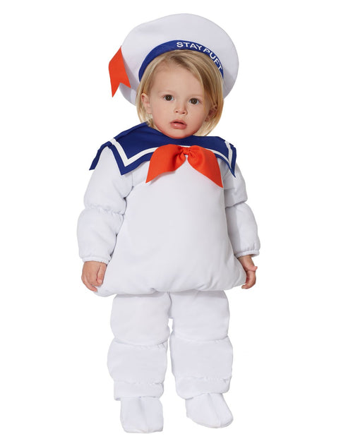 Disfraz de malvavisco Stay Puft de Ghostbusters para bebé