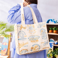 Bolso tote cuadrado Mofusand Board Shark
