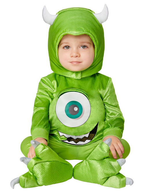Disfraz de bebé Mike Wazowski - Monsters Inc.