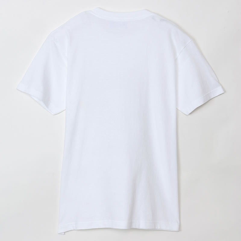 Polera blanca Mofusand con diseño de limón
