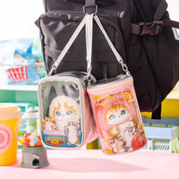 Mofusand Meow Meow MART: estuche lata de duraznos