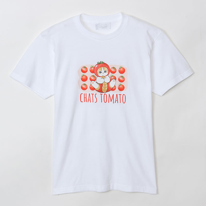 Polera mofusand de tomate blanca