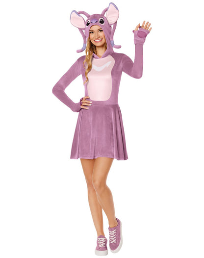 Disfraz de vestido Angel adulto - Lilo & Stitch