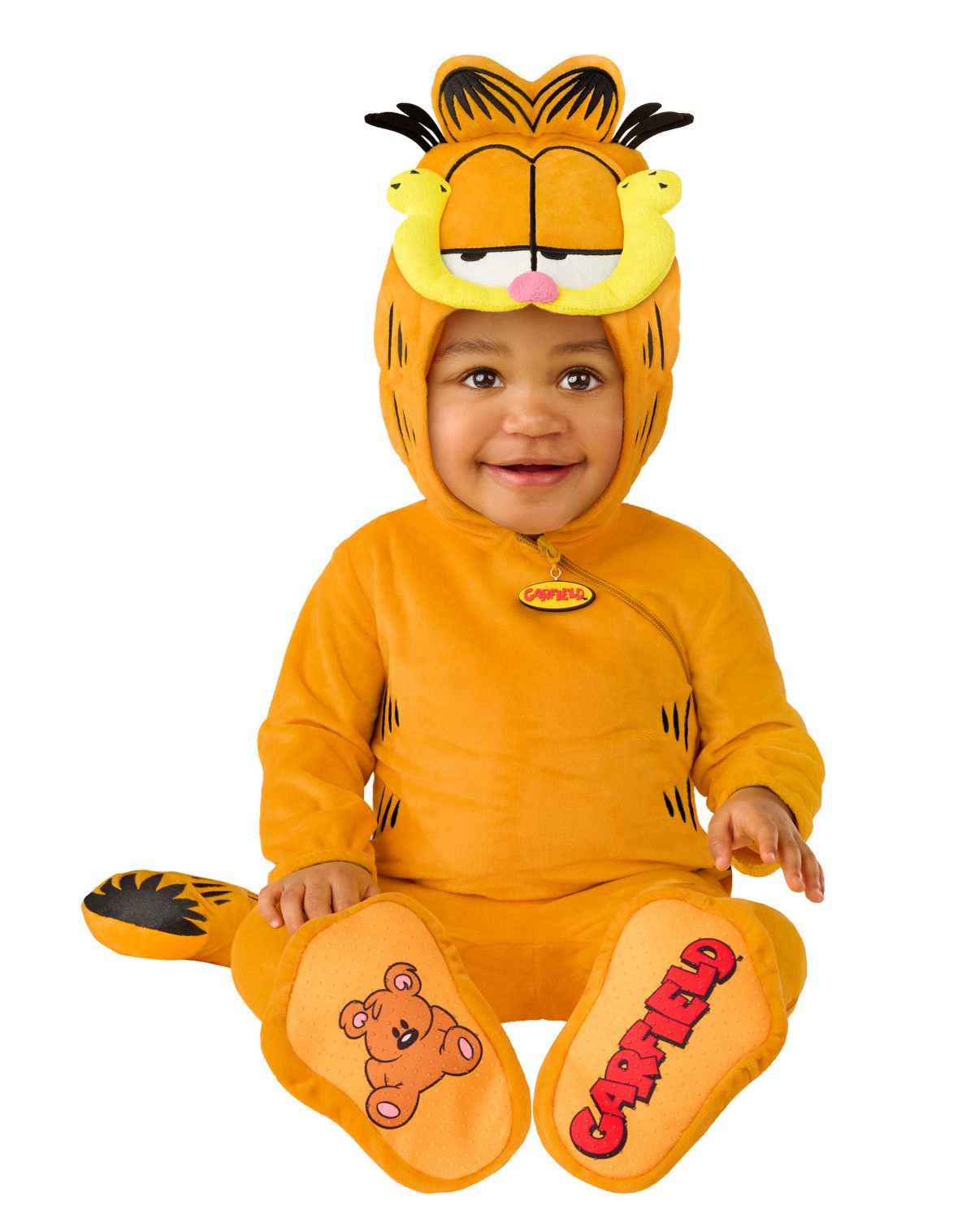 Disfraz enterito de Garfield para bebé