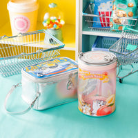 Mofusand Meow Meow MART: estuche lata de duraznos