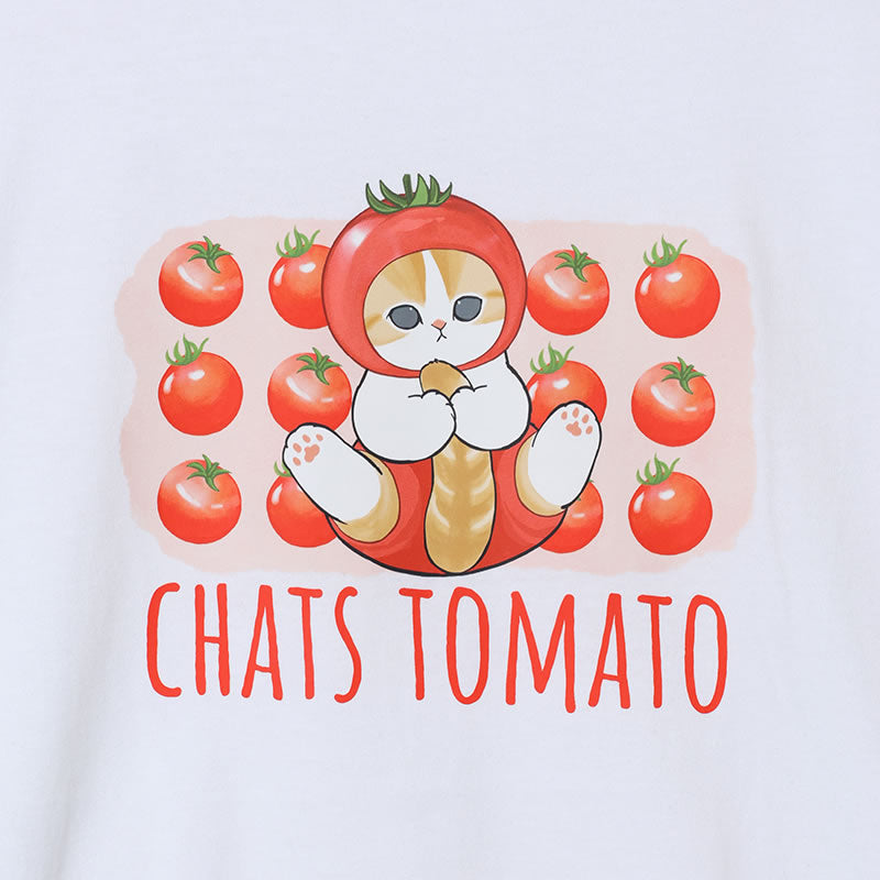 Polera mofusand de tomate blanca