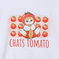 Polera mofusand de tomate blanca