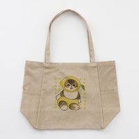 Bolso tote Mofusand limón beige