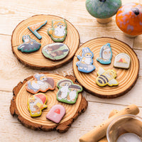 mofusand: Set de 4 imanes mini del bosque