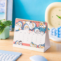 Calendario de escritorio Mofusand 2027 con mini stickers