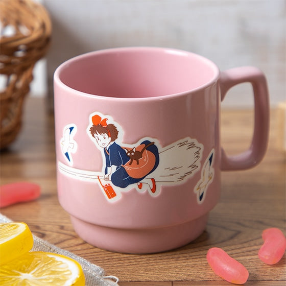 Taza con relieve Kiki's Delivery Service: Vista al mar