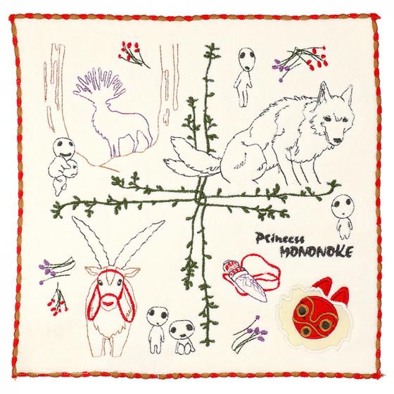 Mini toalla Princess Mononoke: Bosque del Shishigami