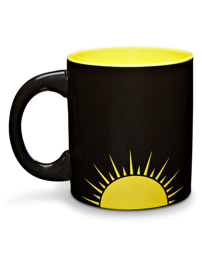 Taza negra «Soy un rayo de sol» de 20 oz