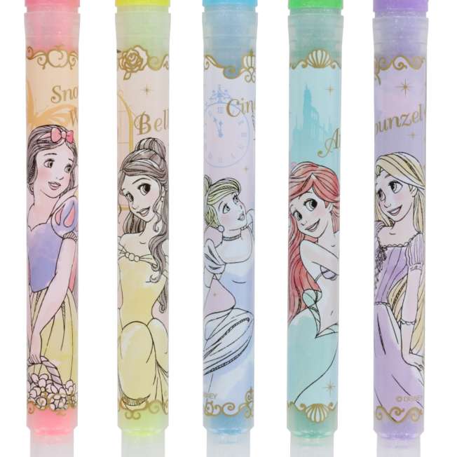 Set de 5 destacadores Disney Princess