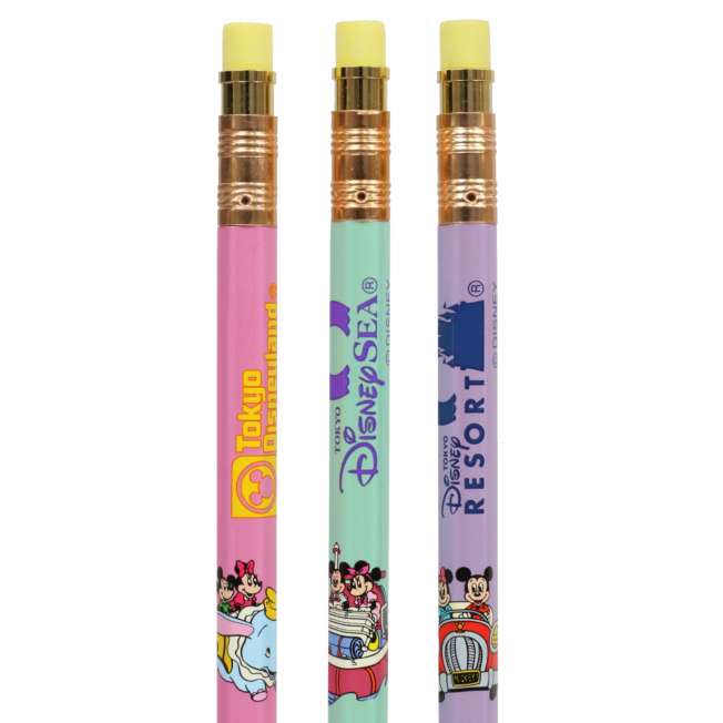Set de 3 portaminas de Mickey Mouse y Minnie Mouse