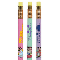 Set de 3 portaminas de Mickey Mouse y Minnie Mouse