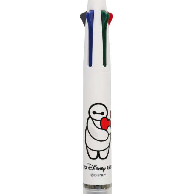 Lápiz pasta de 4 colores y portaminas Dr. Grip de Baymax