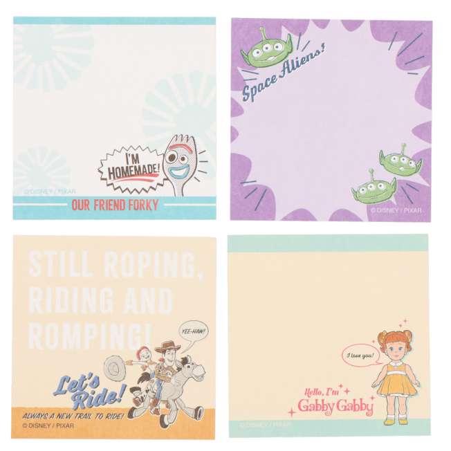 Set de 12 blocs de notas de Toy Story