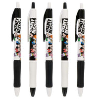 Set de 5 lápices pasta negros de Mickey Mouse